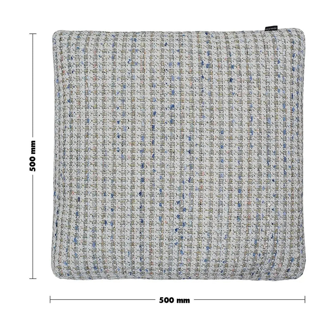 Scandinavian fabric sofa pillow pearl white size charts.