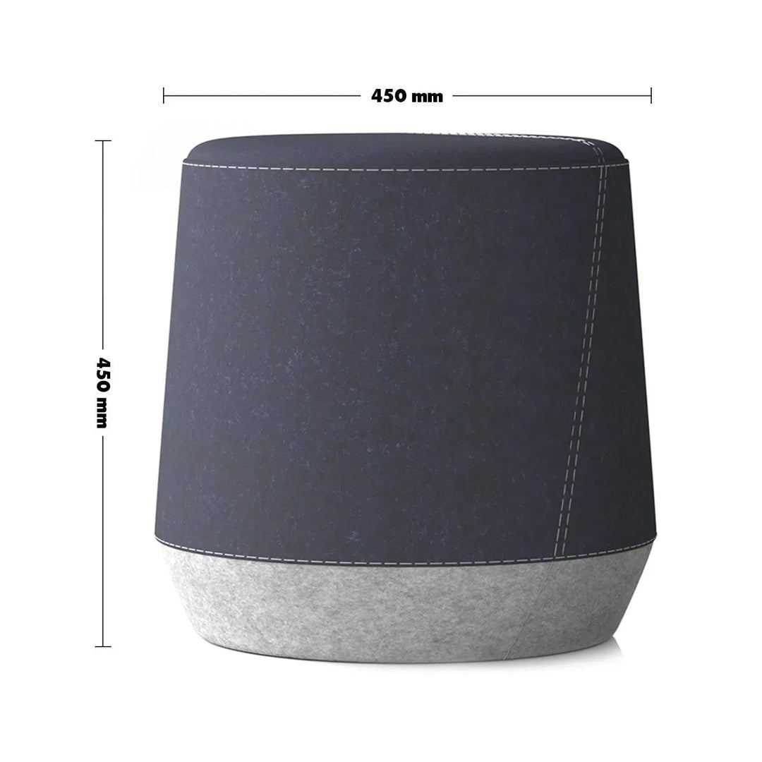 Modern Fabric Ottoman BUONO