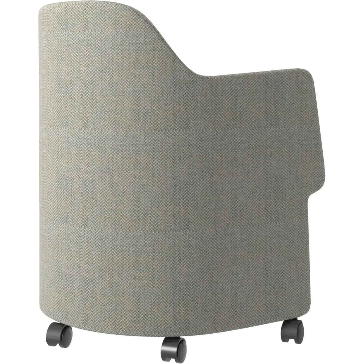 Modern fabric training 1 seater sofa cactus in close up details.