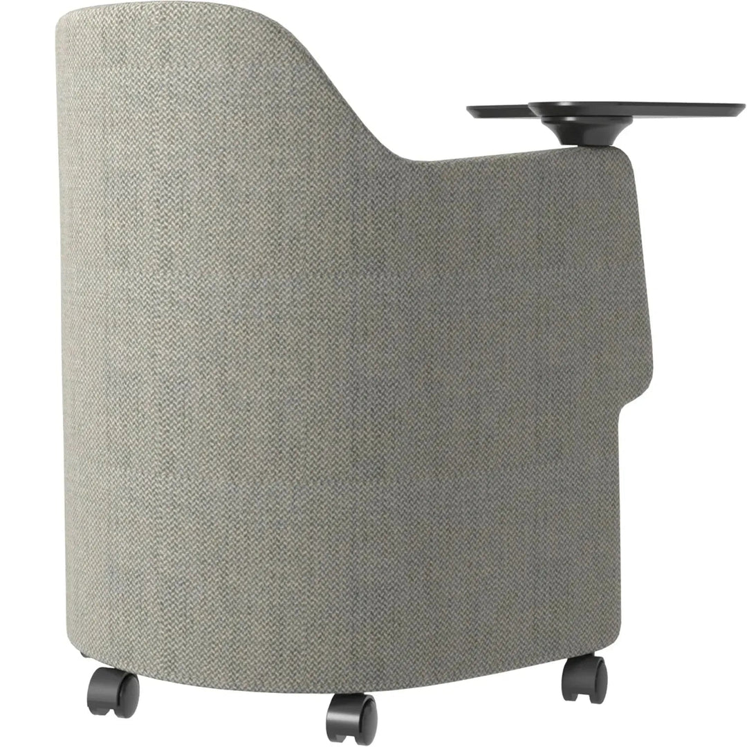 Modern Fabric Training Office Chair With Writing Board CACTUS