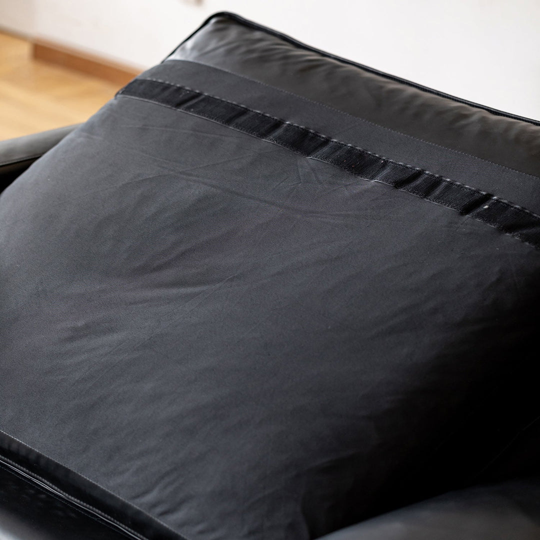 Minimalist Microfiber Leather 1 Seater Sofa UNIQUE