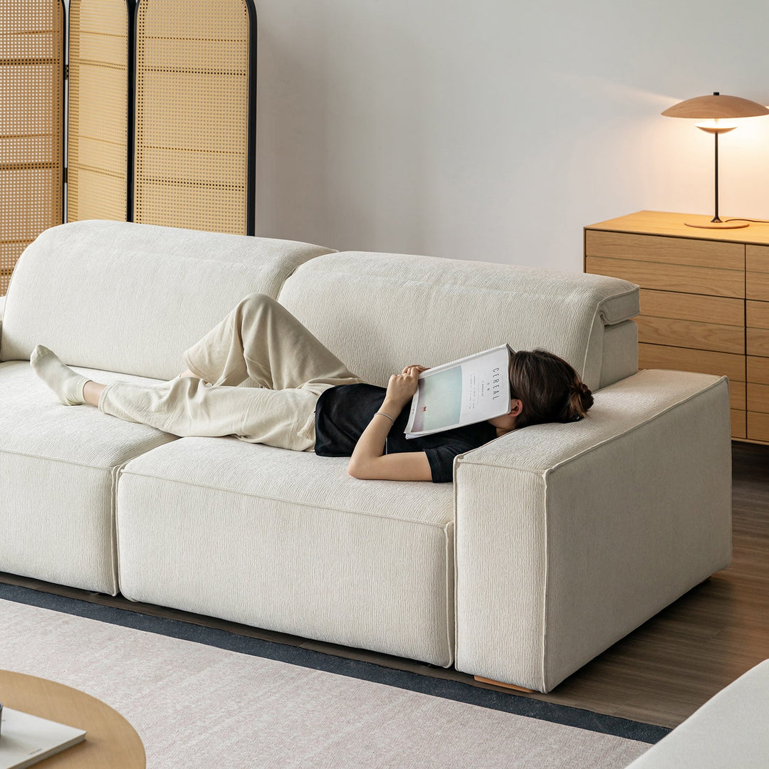 Minimalist genuine leather electric recliner 3 seater sofa bed string size charts.