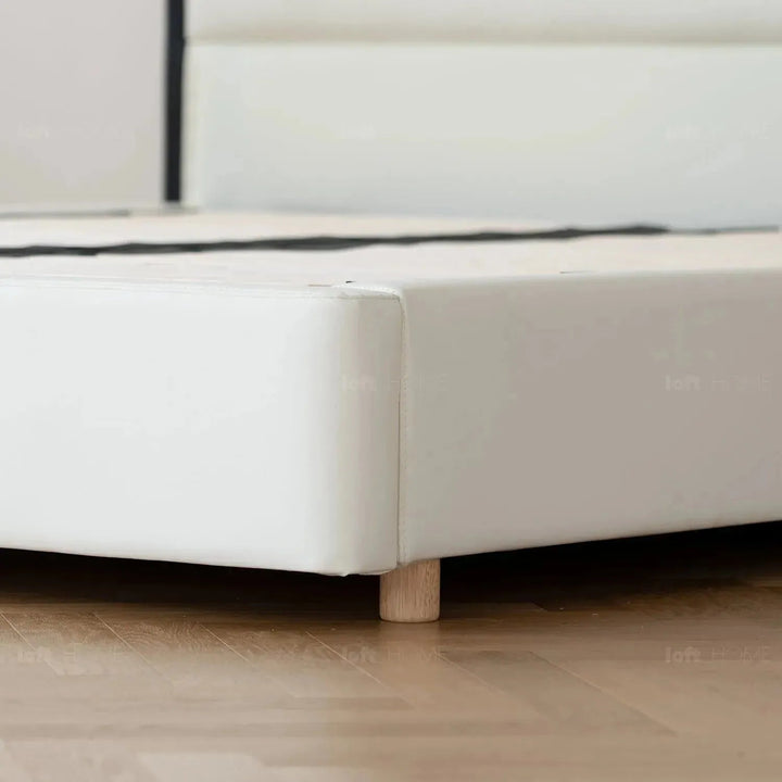 Modern Leather Bed RIPPLE