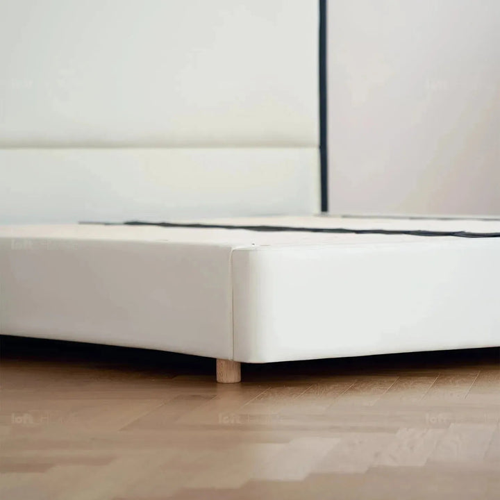 Modern Leather Bed RIPPLE