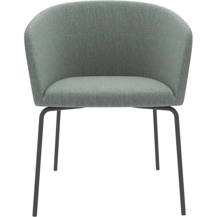 Industrial Metal Fabric Dining Chair SLICING