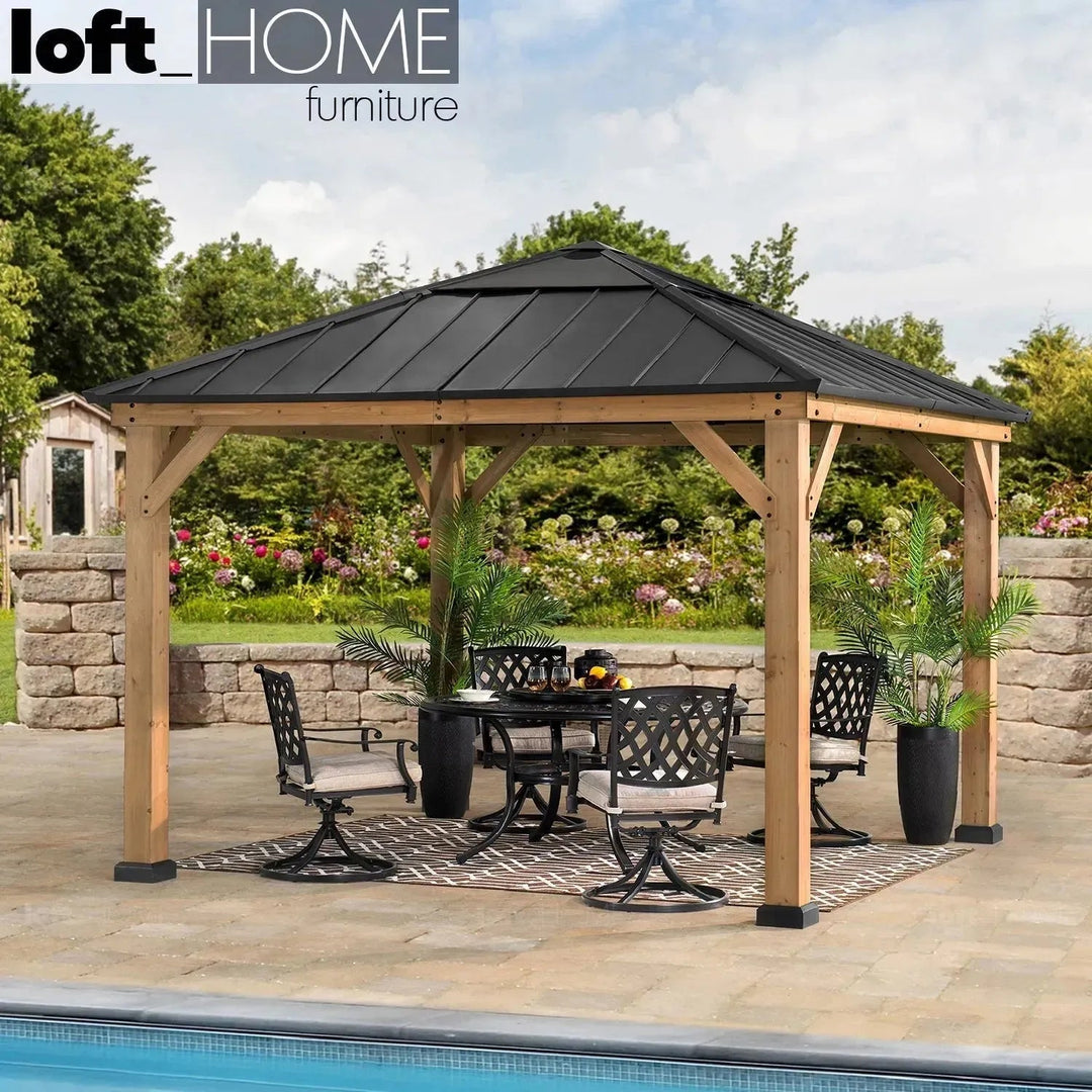 Rustic Outdoor Gazebo HARMONY