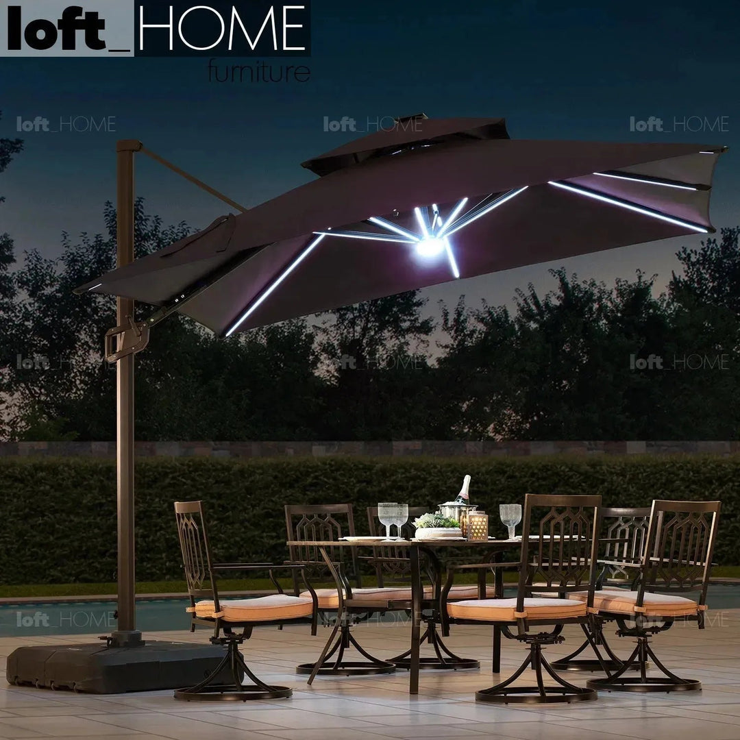 Contemporary Outdoor Umbrella LUNA