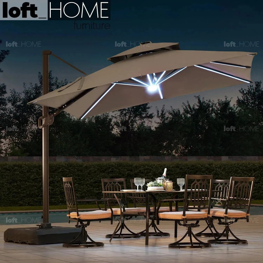 Contemporary Outdoor Umbrella LUNA