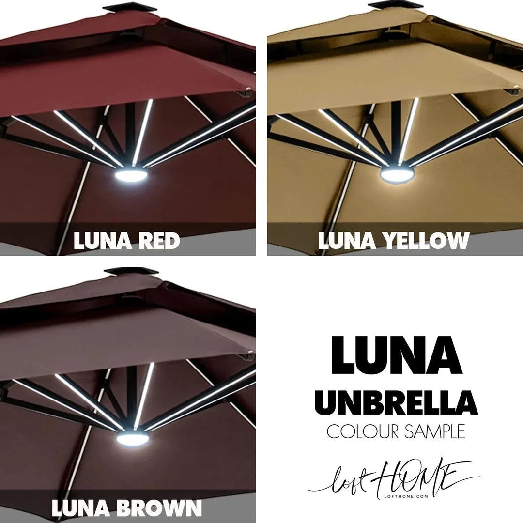 Contemporary Outdoor Umbrella LUNA