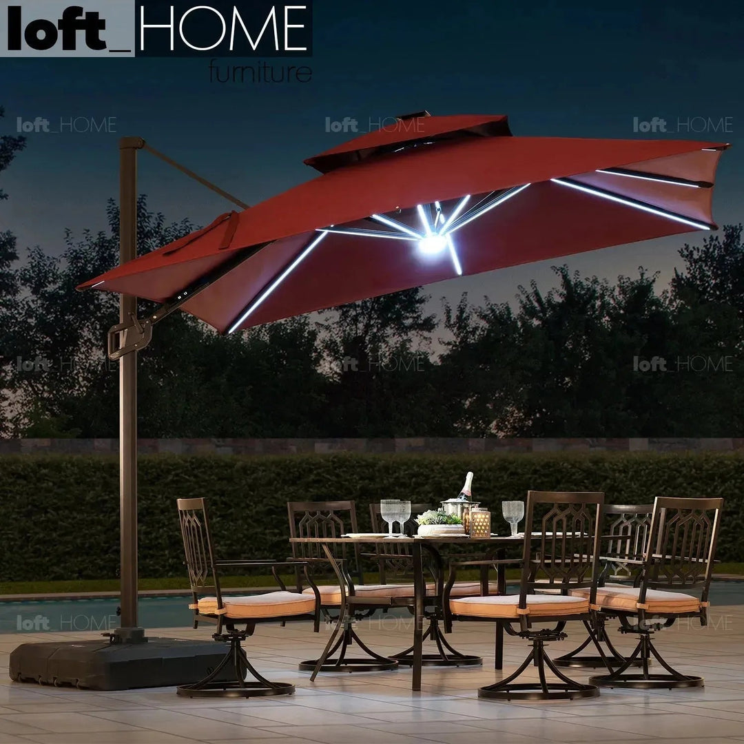 Contemporary Outdoor Umbrella LUNA