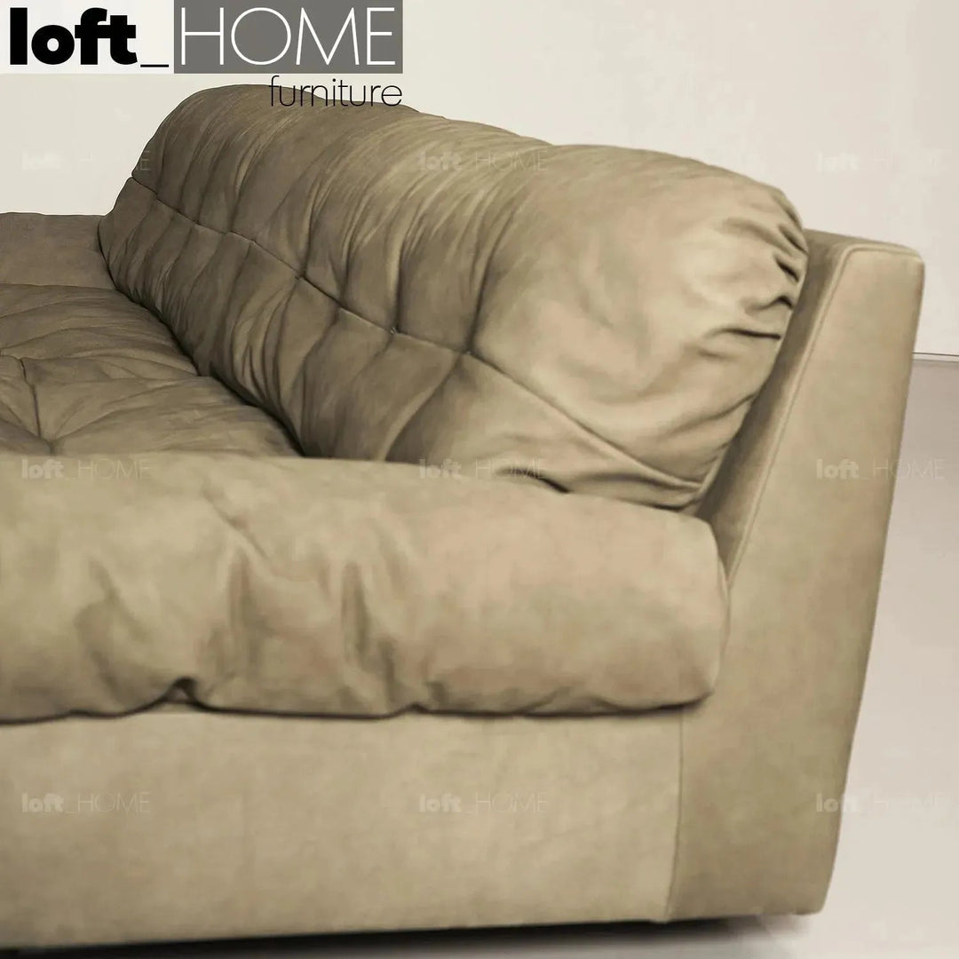 Contemporary Suede Fabric 3 Seater Sofa MILANO