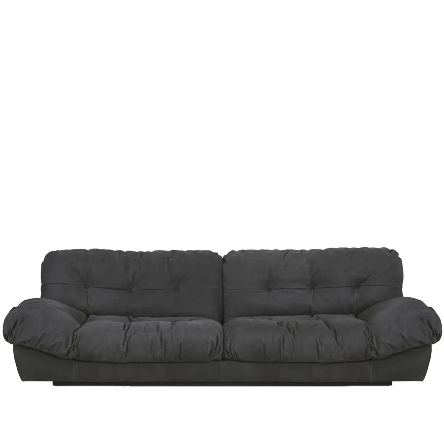 Cream Suede Fabric 3 Seater Sofa MILANO