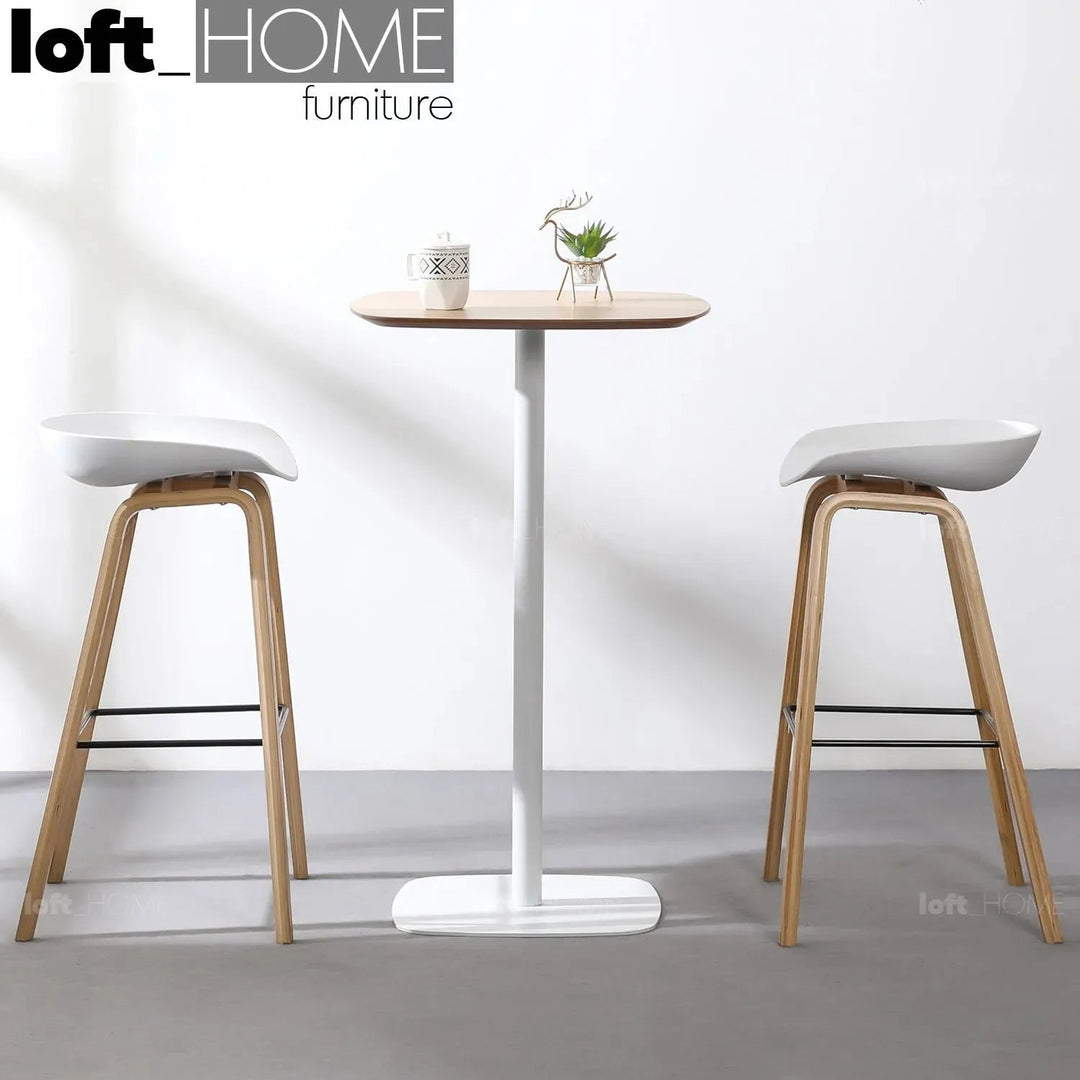 Minimalist Wood Bar Table FANE