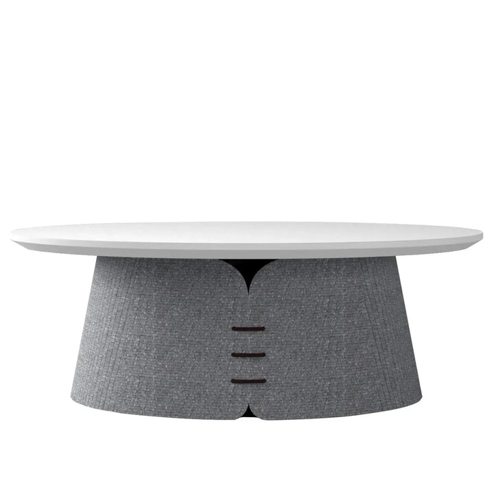 Bauhaus wood coffee table collar in still life.