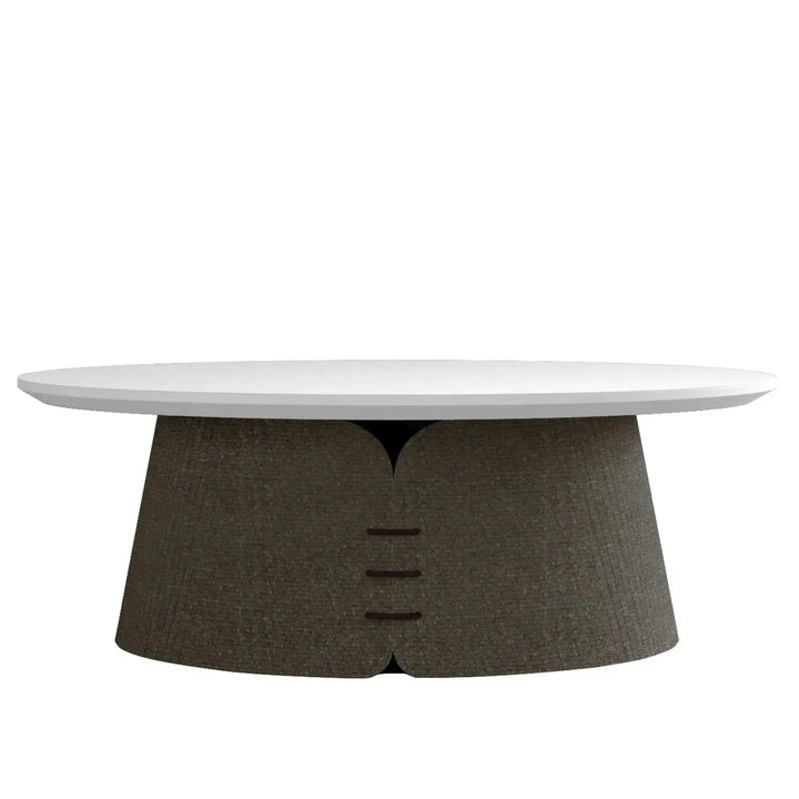 Bauhaus wood coffee table collar in details.