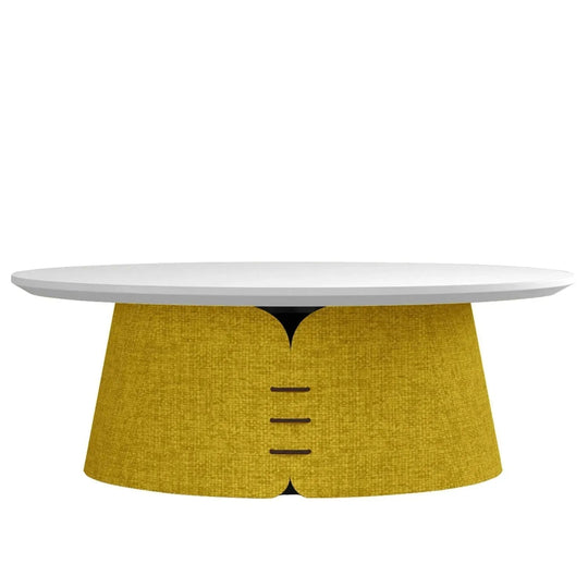 Bauhaus wood coffee table collar primary product view.