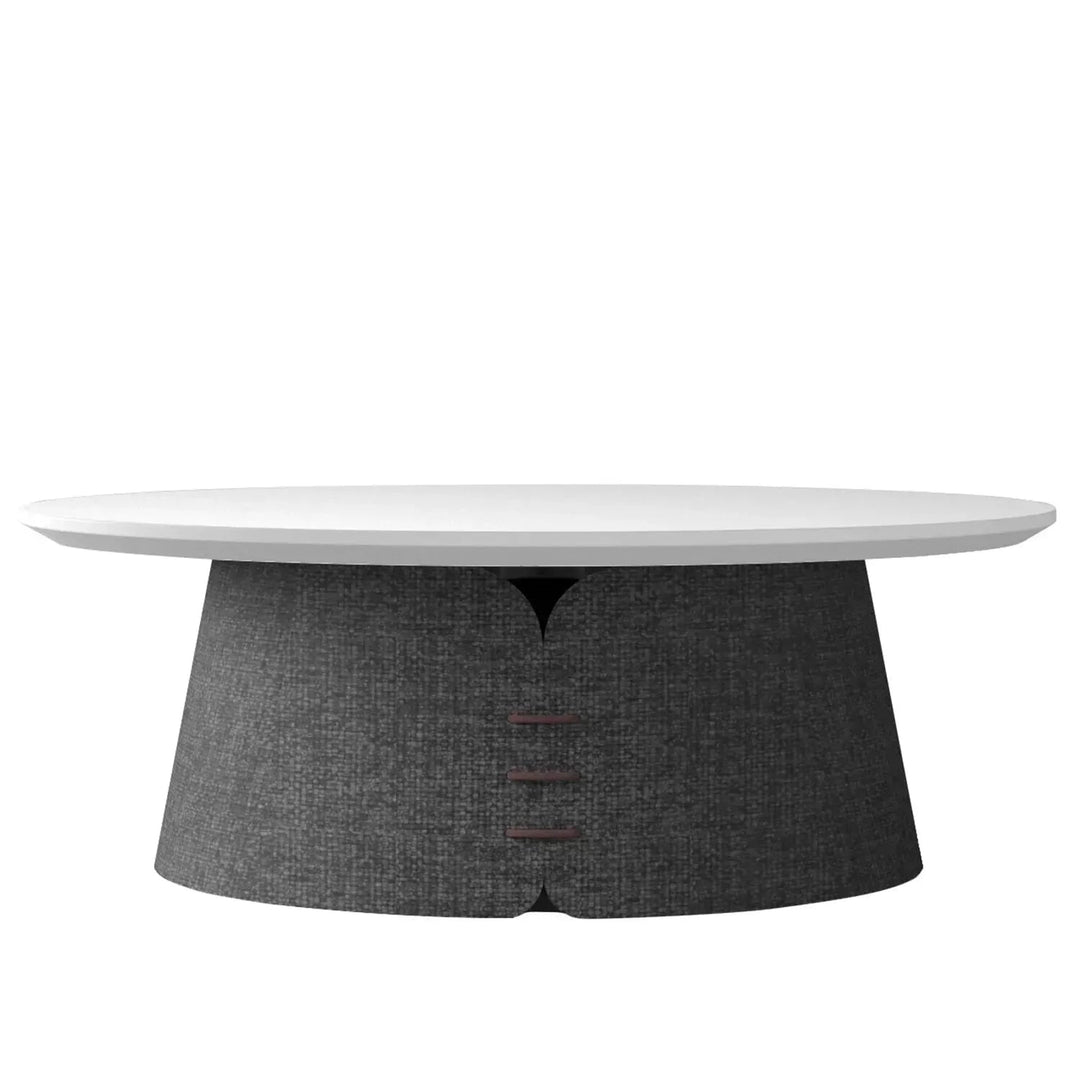 Bauhaus wood coffee table collar with context.