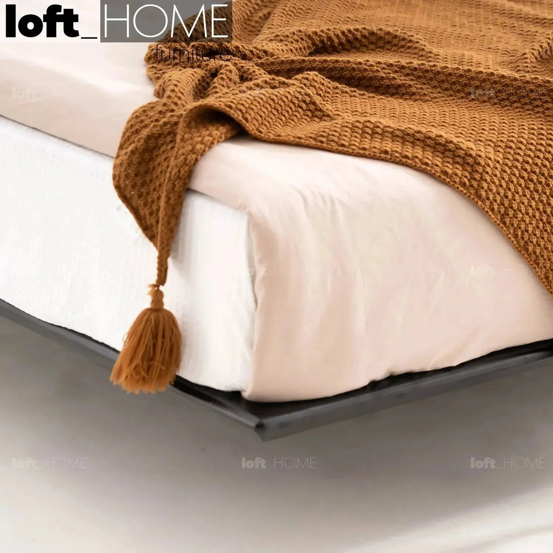 Minimalist Wood Floating Bed ANJA