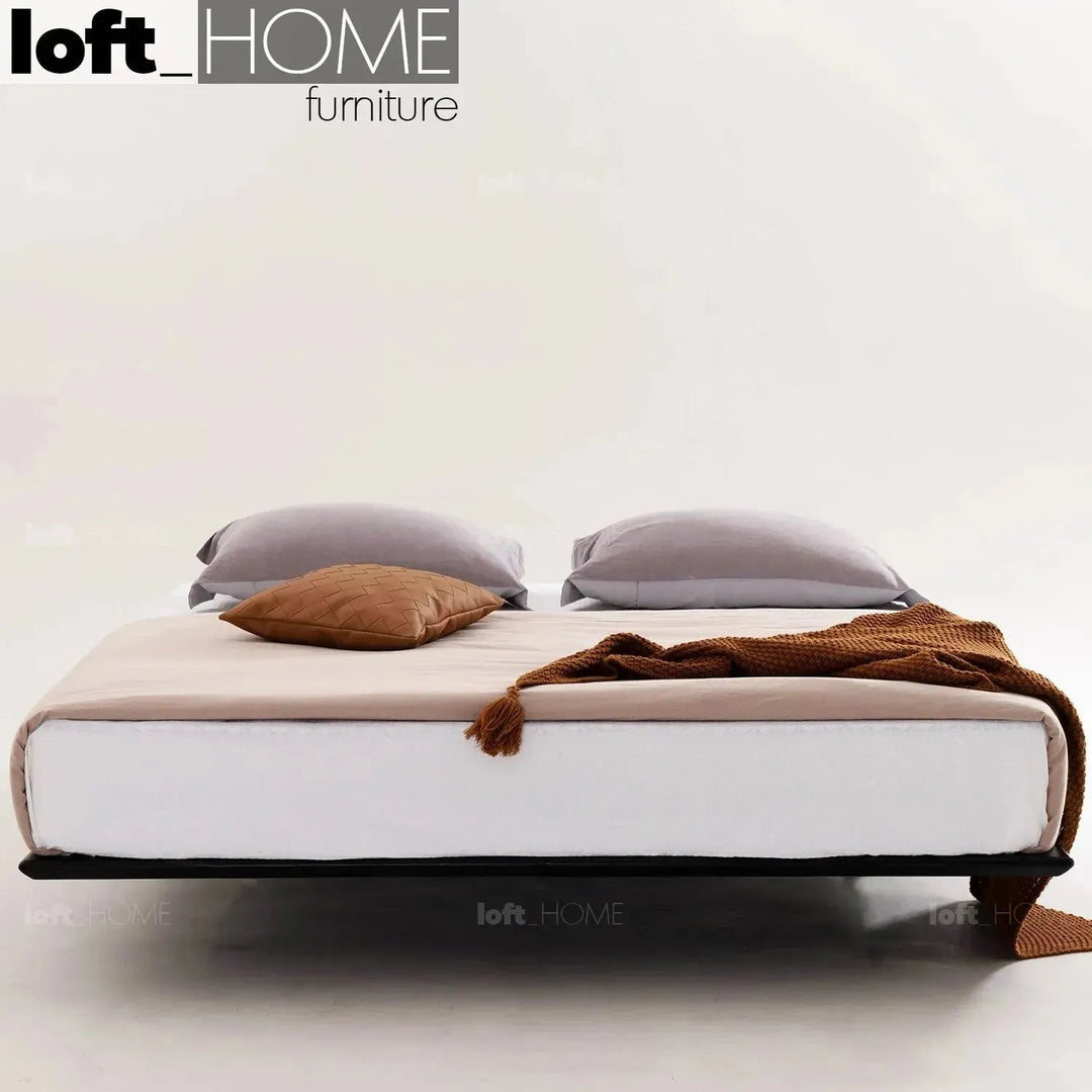 Minimalist Wood Floating Bed ANJA