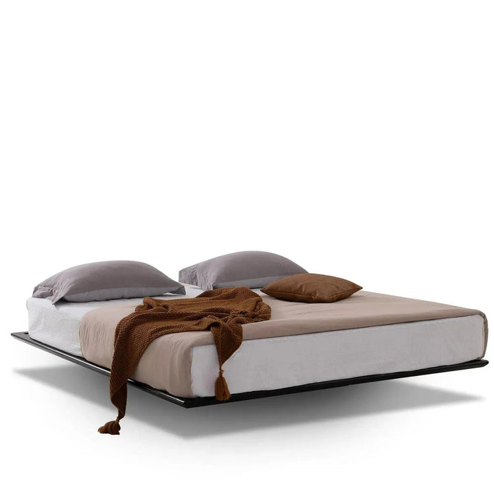 Minimalist Wood Floating Bed ANJA