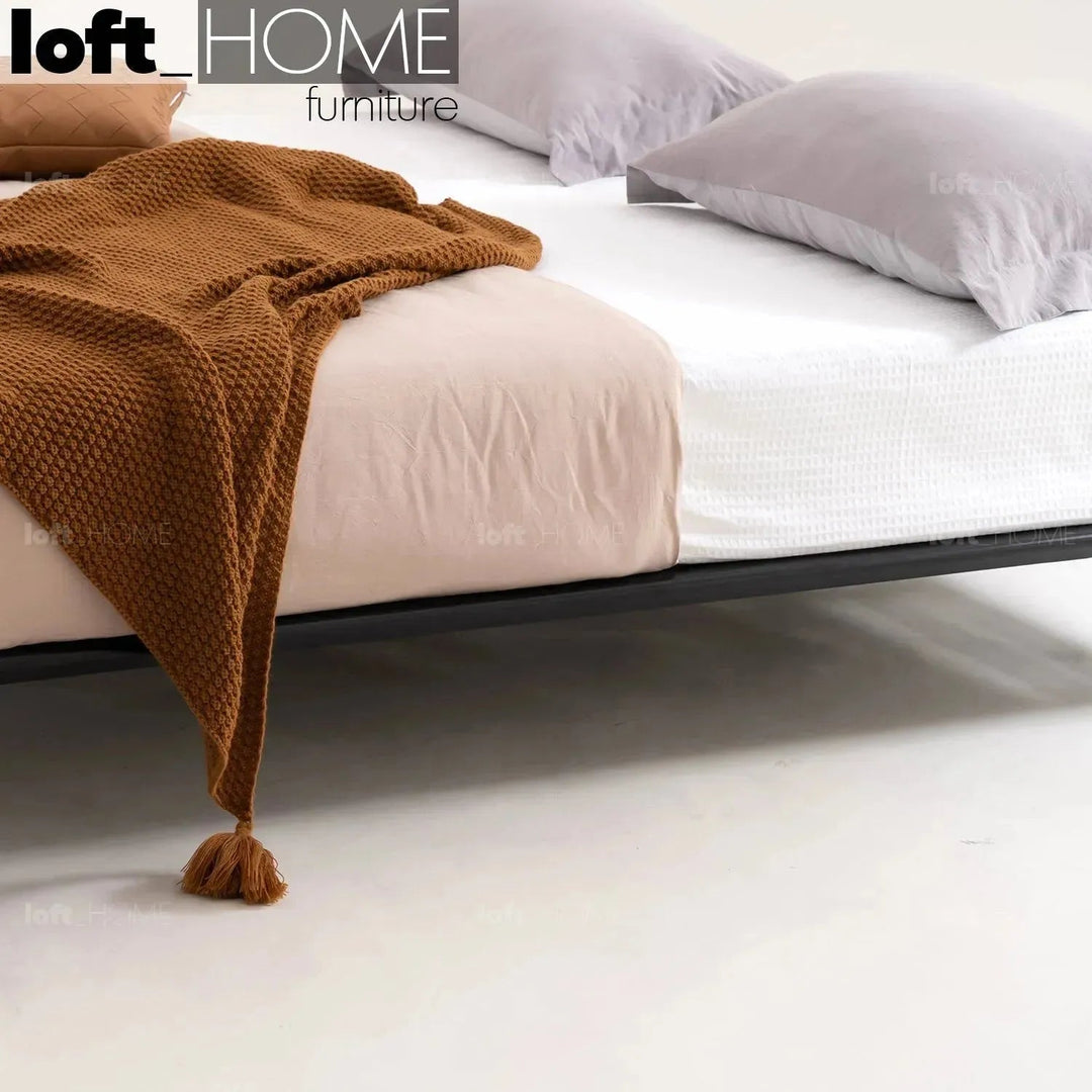 Minimalist Wood Floating Bed ANJA