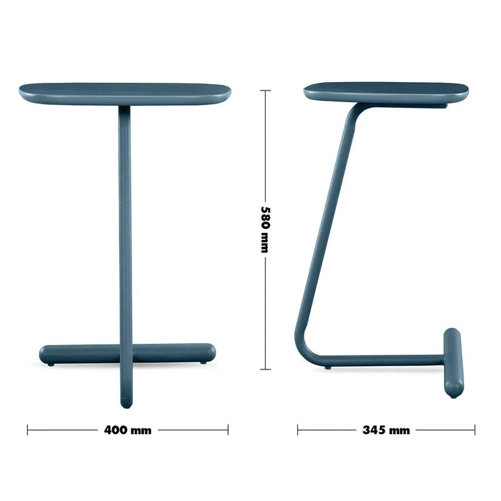 Bauhaus wood side table origin size charts.