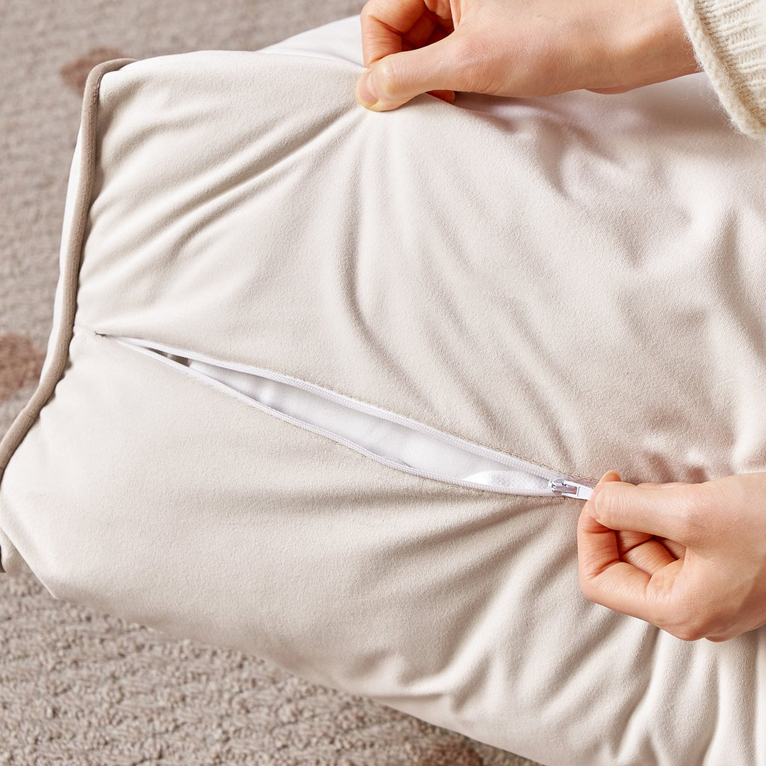 Modern cat scratch resistant fabric triangle rest pillow you in still life.