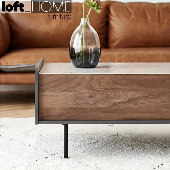 Modern Ceramic Coffee Table ALVIN