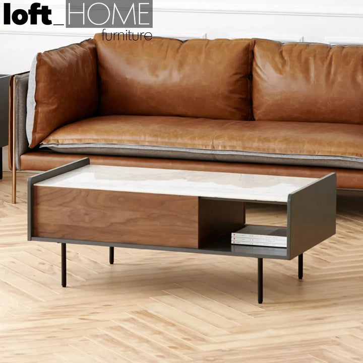 Modern Ceramic Coffee Table ALVIN