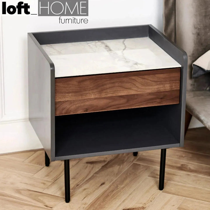 Modern Ceramic Side Table ALVIN