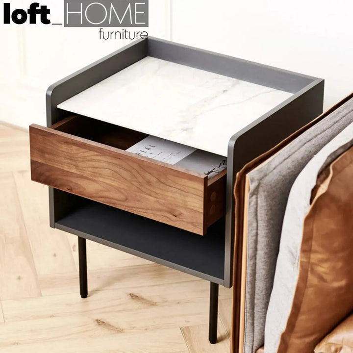 Modern Ceramic Side Table ALVIN