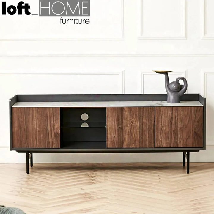 Modern Ceramic TV Console ALVIN
