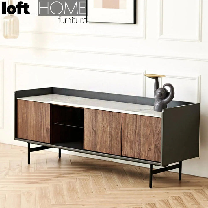 Modern Ceramic TV Console ALVIN