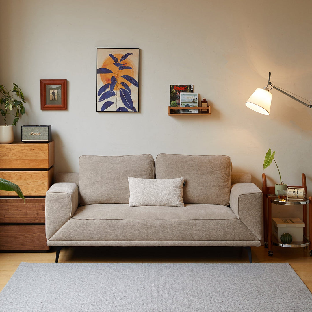 Modern chenille velvet fabric 2 seater sofa bed unfold size charts.