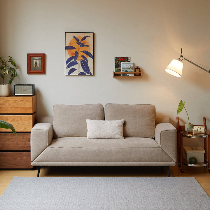 Modern chenille velvet fabric 2 seater sofa bed unfold size charts.