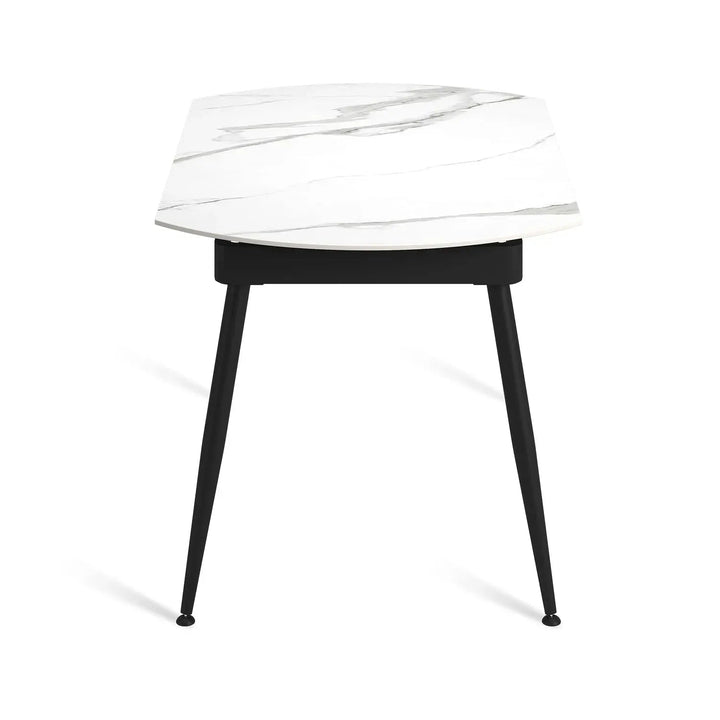 Modern Extendable Sintered Stone Round Dining Table KADY
