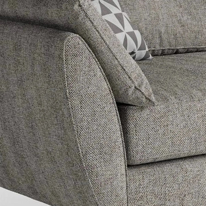 Scandinavian Fabric 1 Seater Sofa HENRI