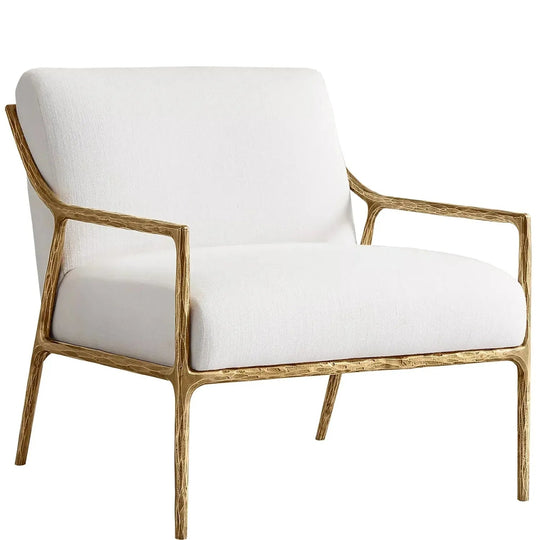 Bauhaus fabric 1 seater sofa thaddeus slope in white background.