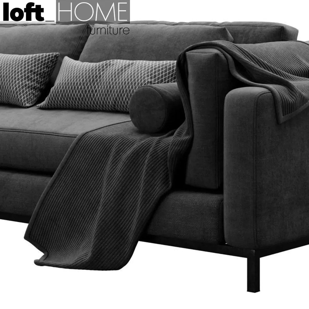 Minimalist Fabric 2 Seater Sofa DANNY