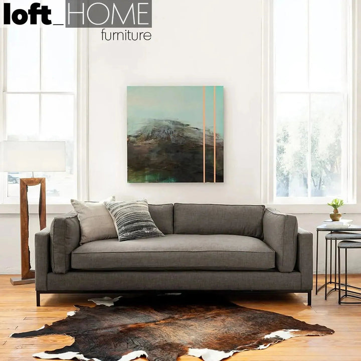 Minimalist Fabric 2 Seater Sofa DANNY