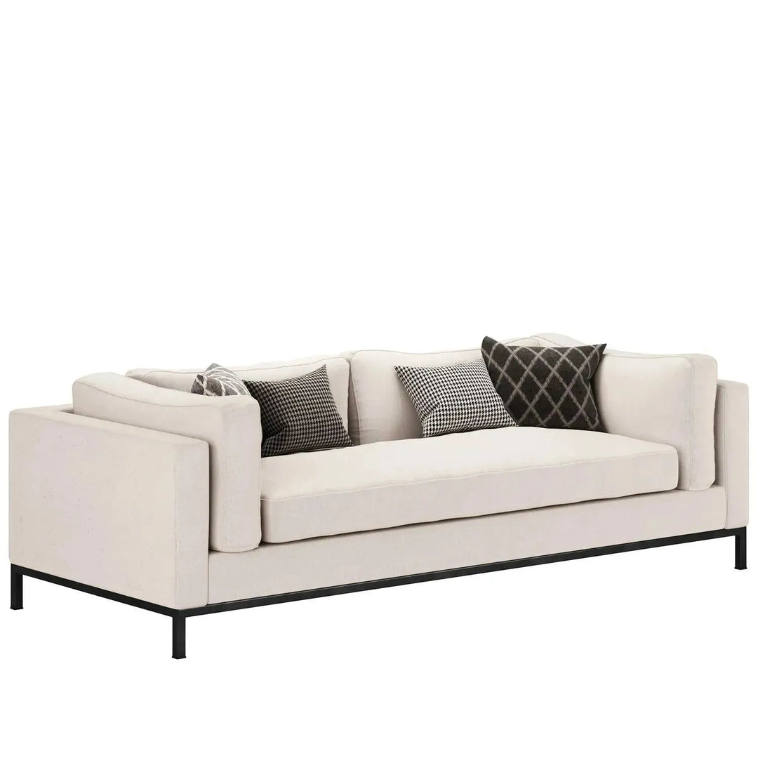 Minimalist Fabric 2 Seater Sofa DANNY