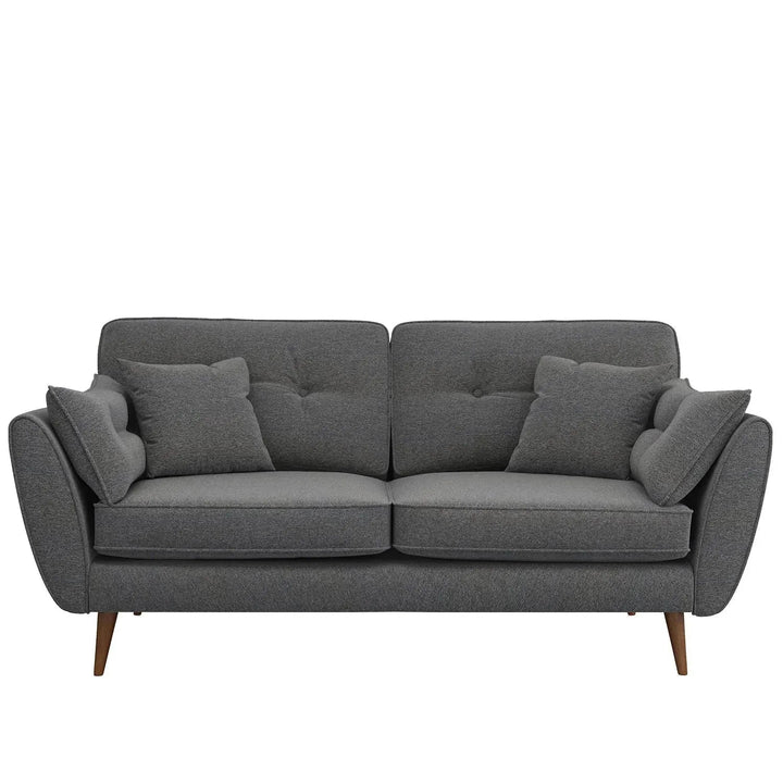 Scandinavian Fabric 2 Seater Sofa HENRI