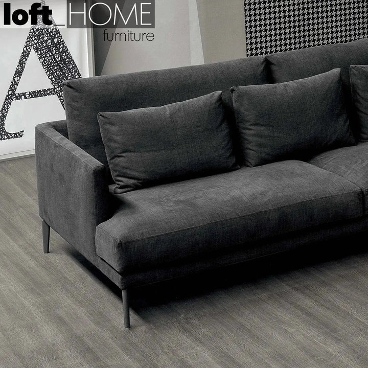 Modern Fabric 2 Seater Sofa WILLIAM