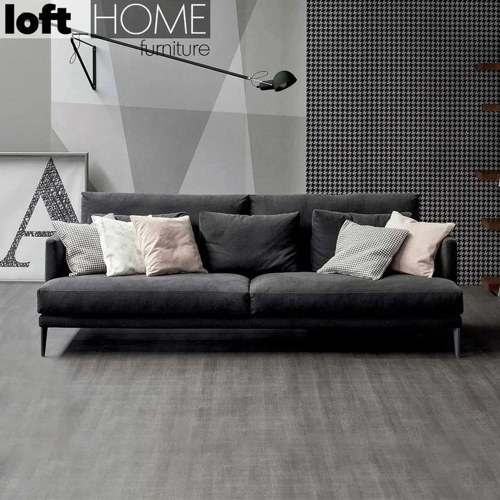 Modern Fabric 2 Seater Sofa WILLIAM