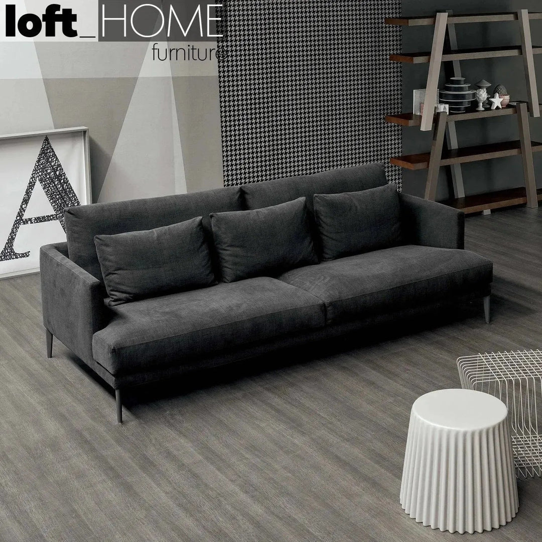 Modern Fabric 2 Seater Sofa WILLIAM