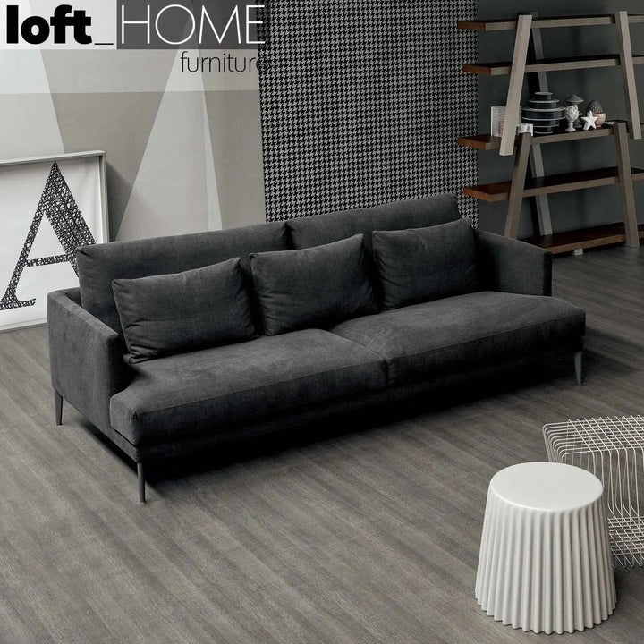 Modern Fabric 2 Seater Sofa WILLIAM