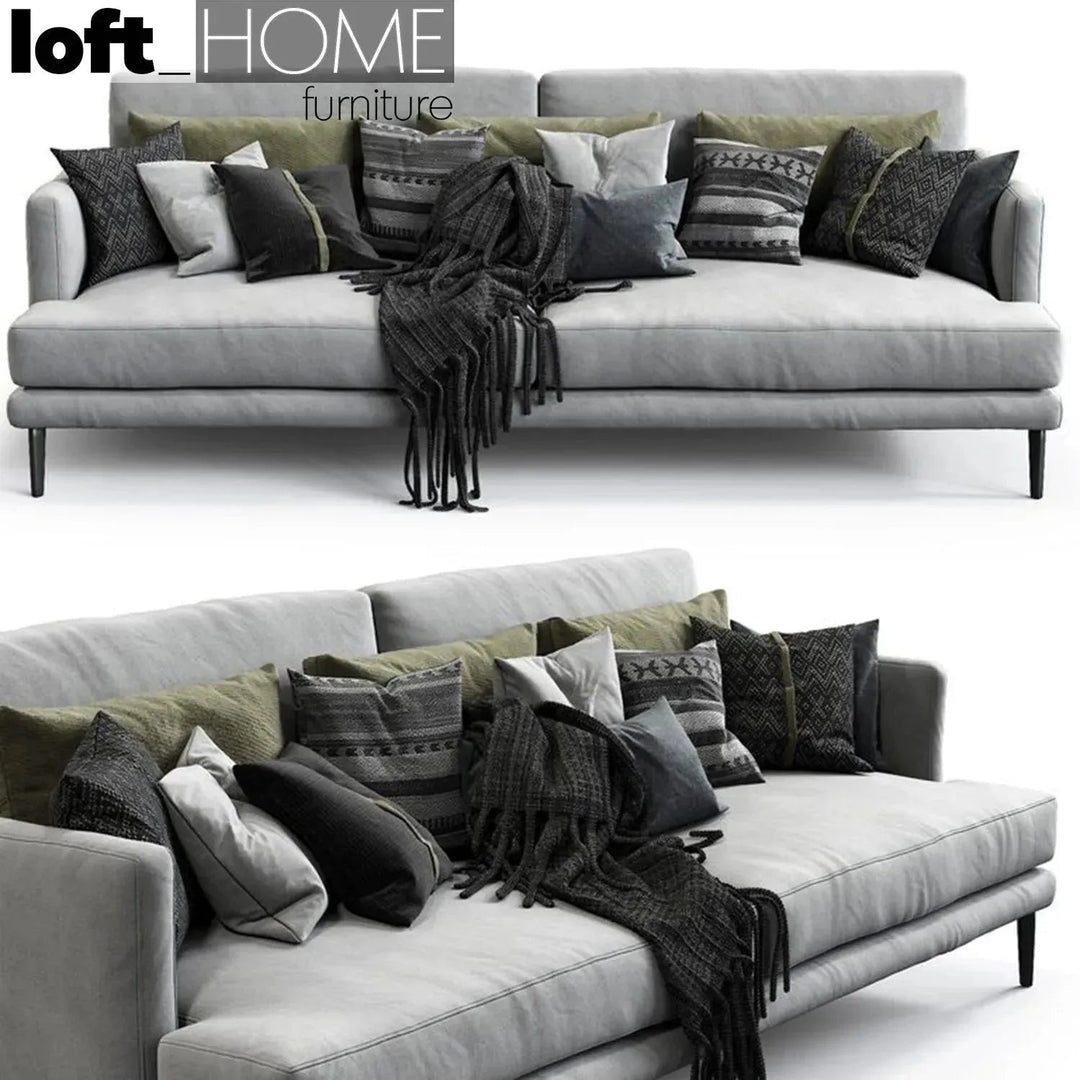 Modern Fabric 2 Seater Sofa WILLIAM