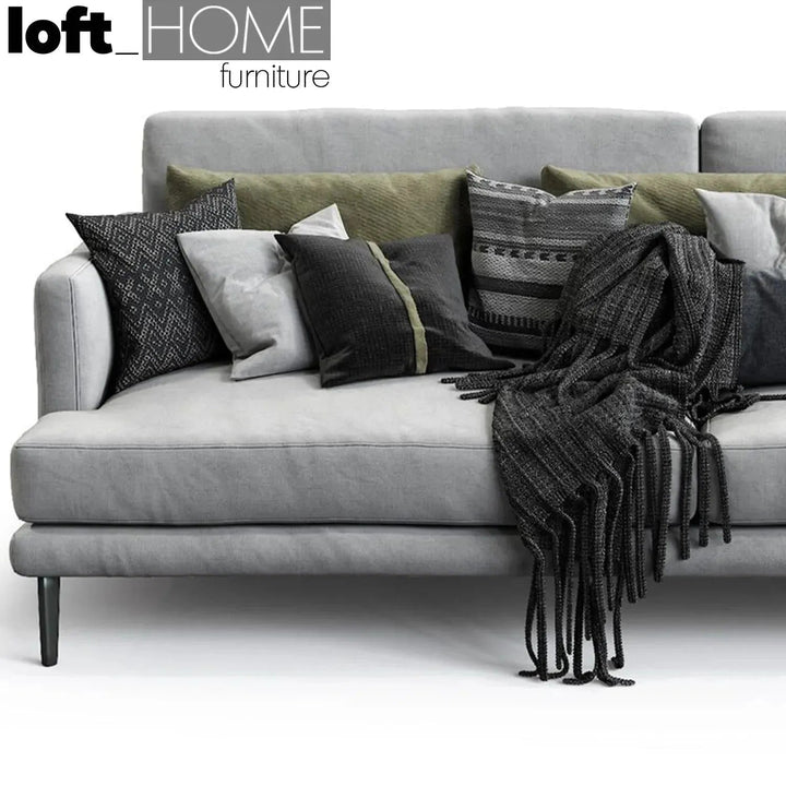 Modern Fabric 2 Seater Sofa WILLIAM