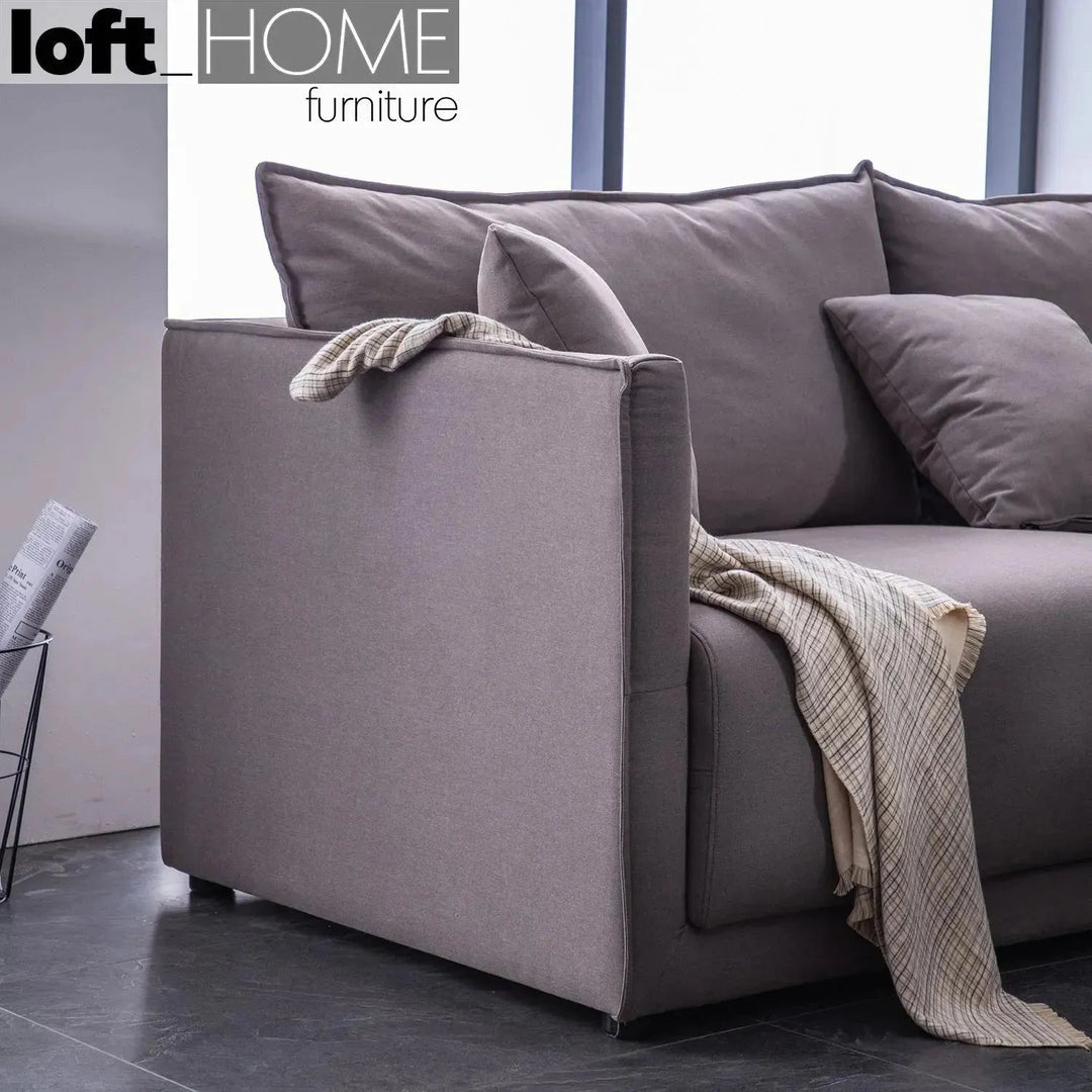 Modern Fabric 3 Seater Sofa ADAM