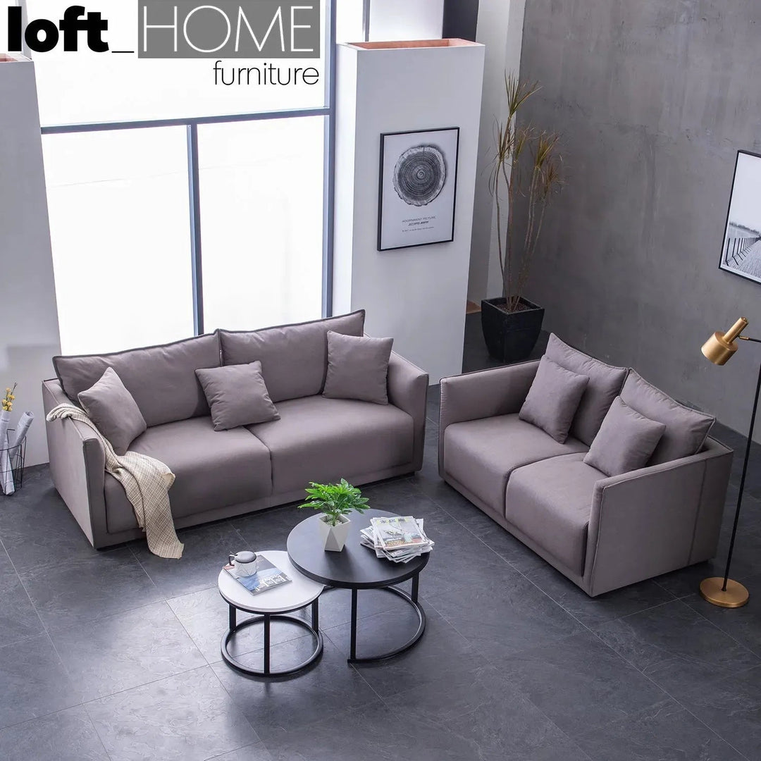 Modern Fabric 3 Seater Sofa ADAM